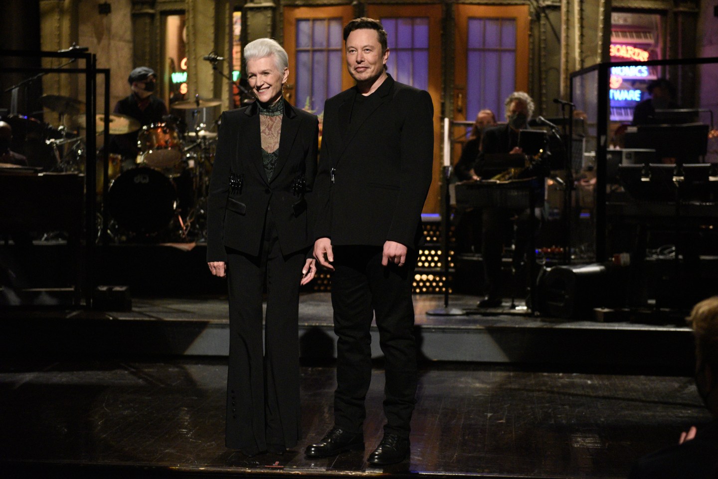 Maye Musk is defending her son Elon from critics.