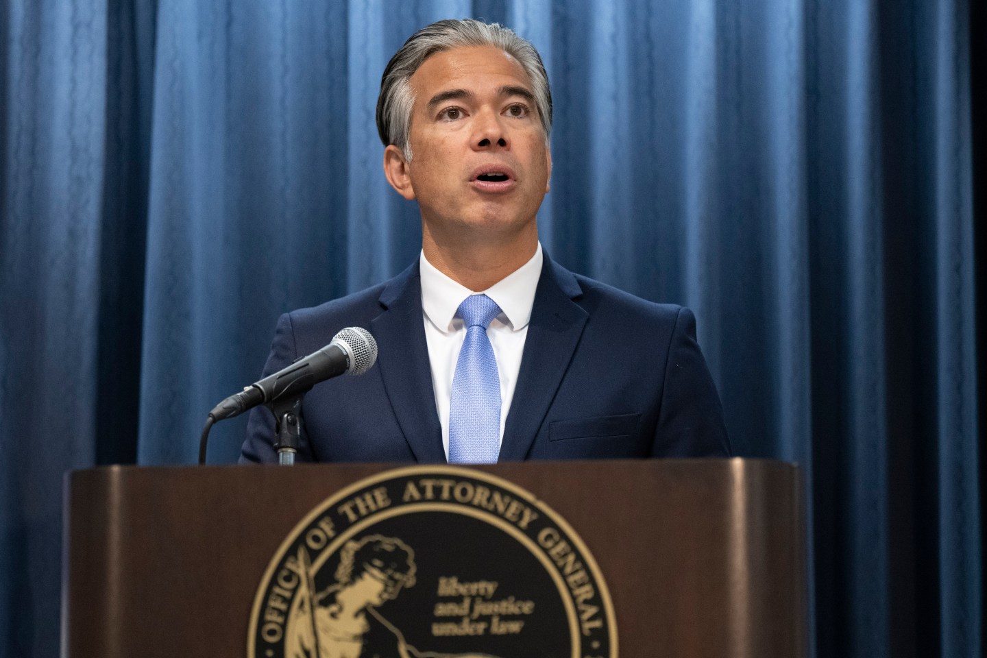 California Attorney General Rob Bonta