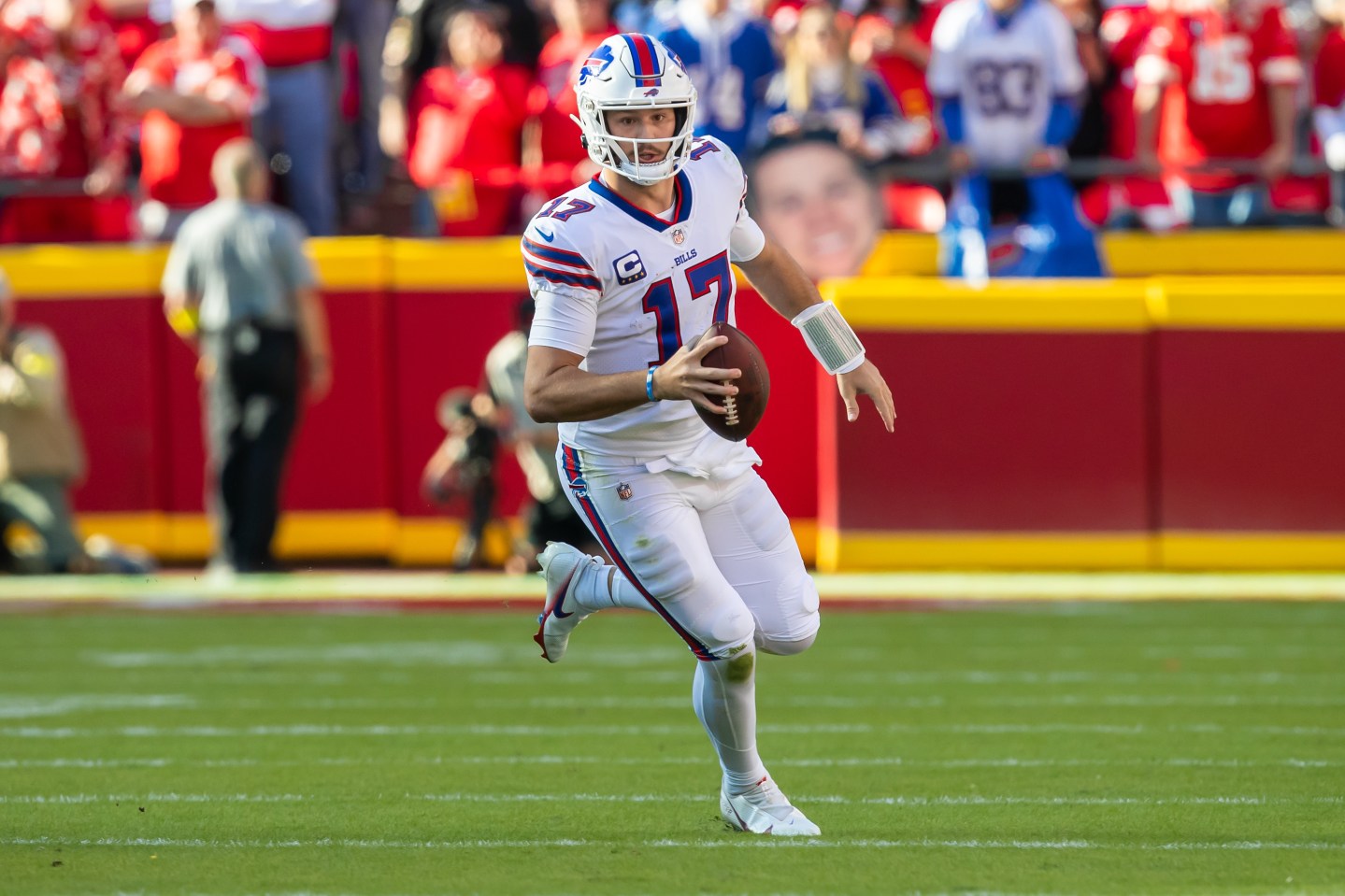 Buffalo Bills quarterback Josh Allen is questionable this week.