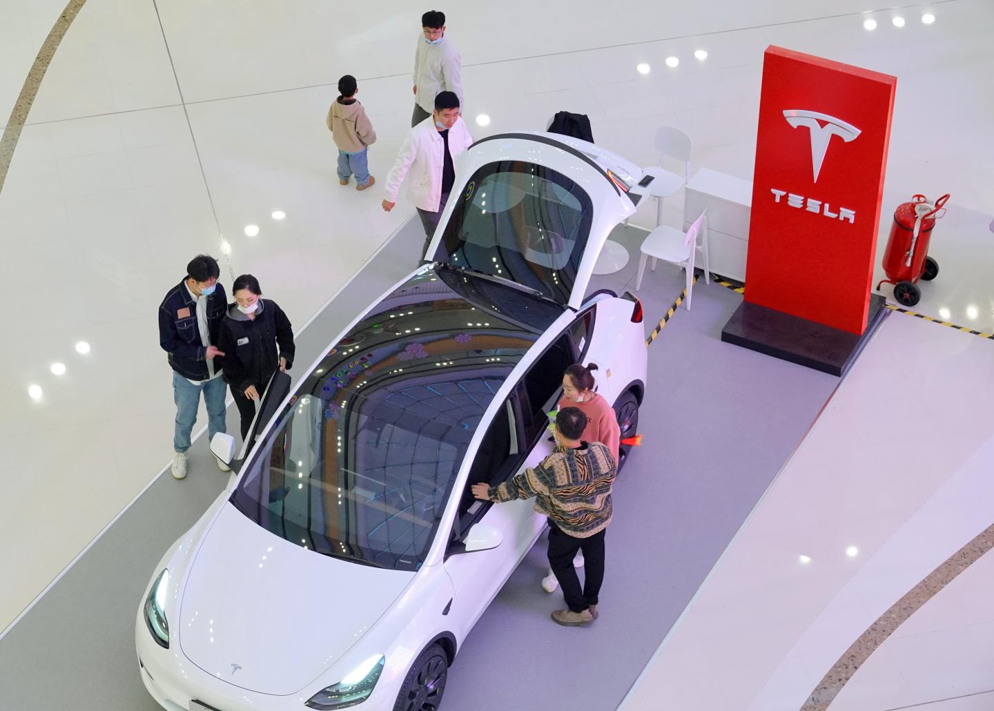 Tesla is recalling 81,000 cars in China for seat belt and software problems