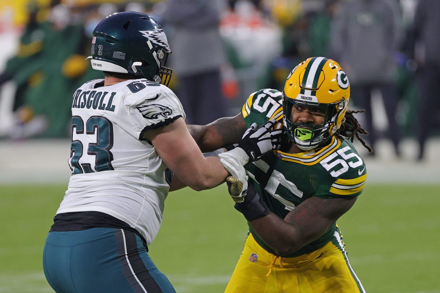 The Eagles and Packers will face off in Week 12 of the NFL.