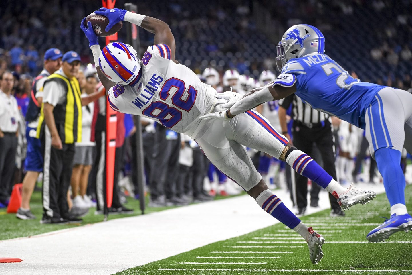 The Buffalo Bills and Detroit Lions will face off on Thanksgiving Day.