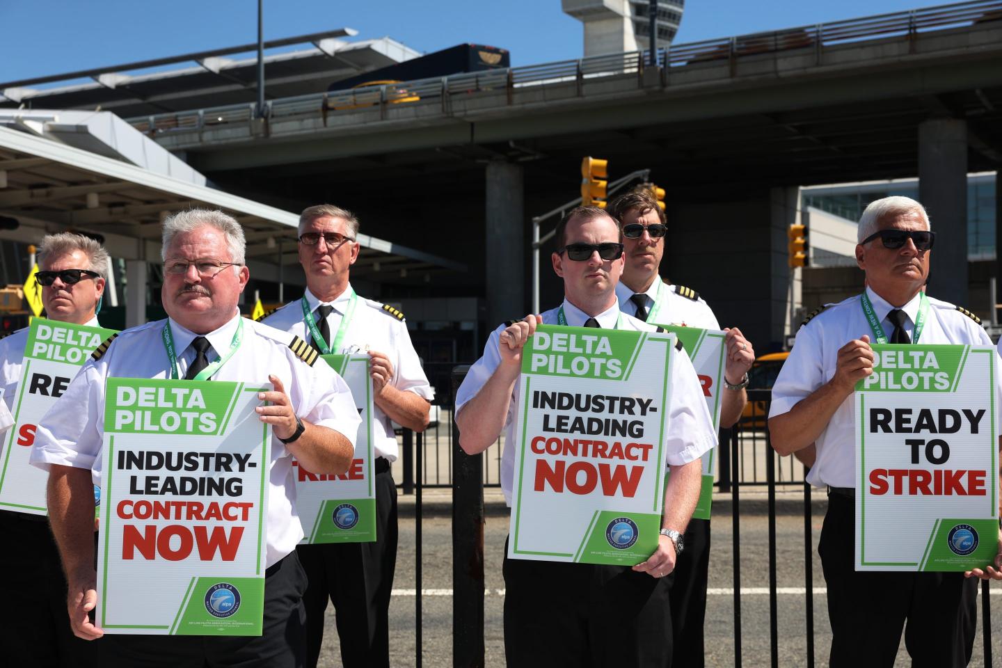 Delta Air Lines said it did not anticipate operations would be affected by the pilots' strike authorization.