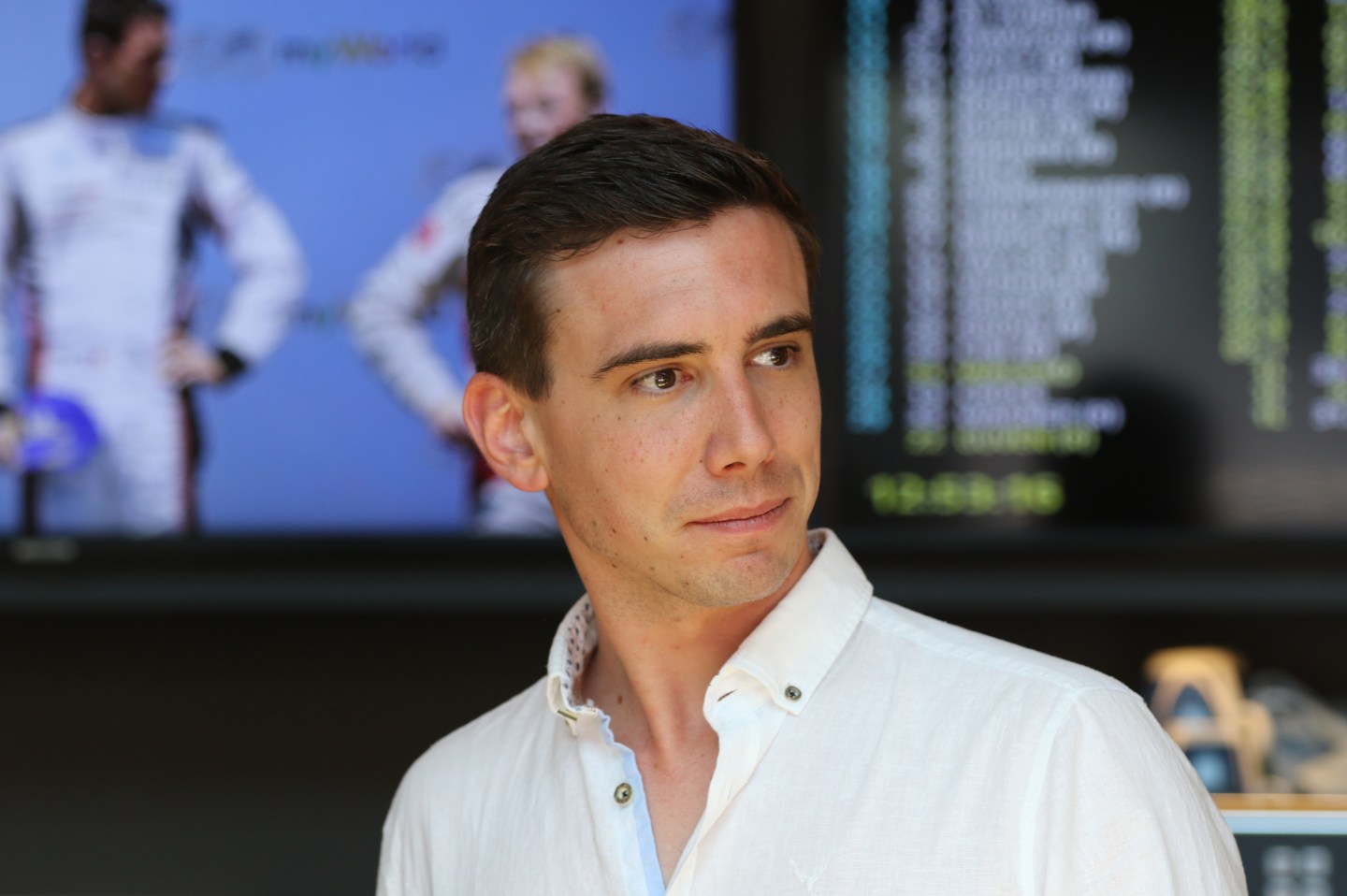 Mark Mateschitz seen at an event in Spielberg, Austria.