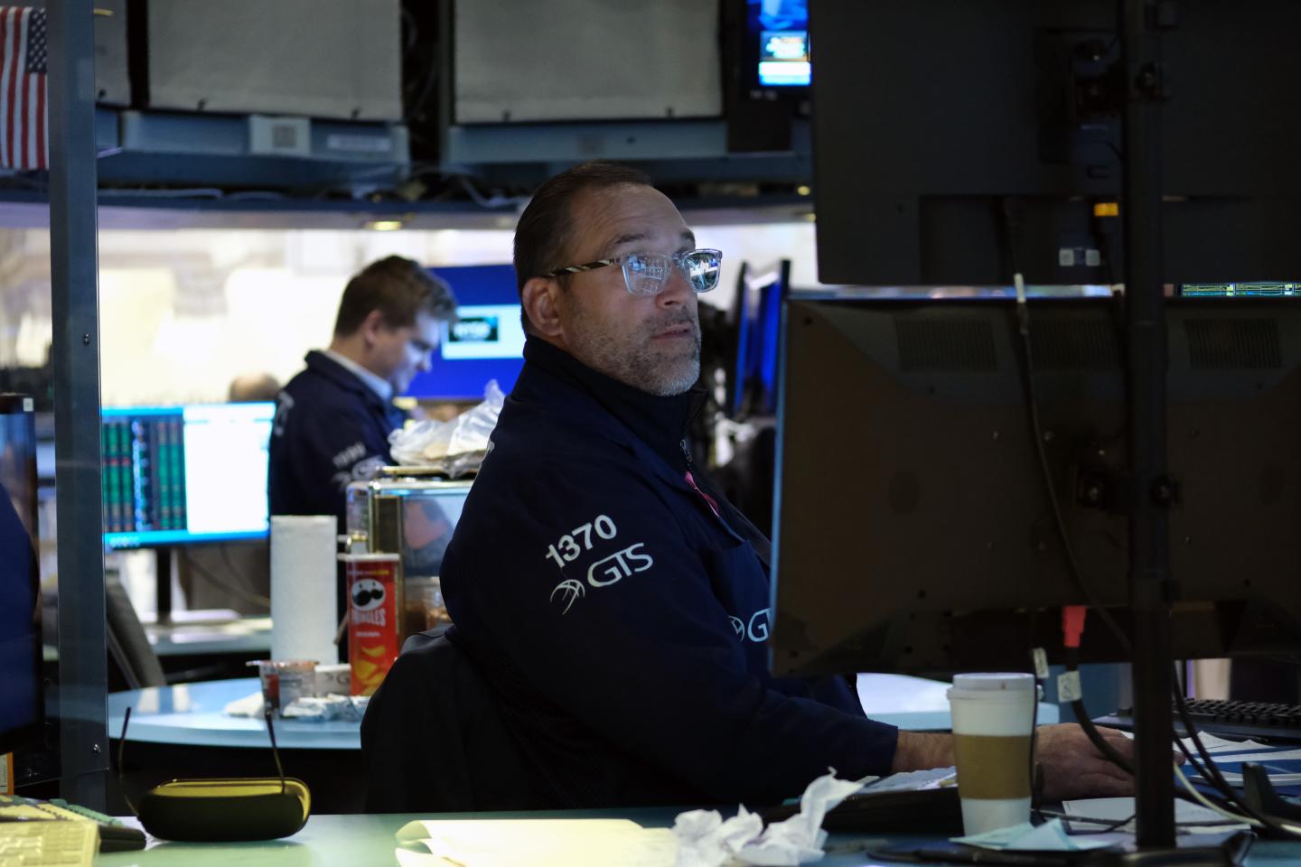 NYSE trader