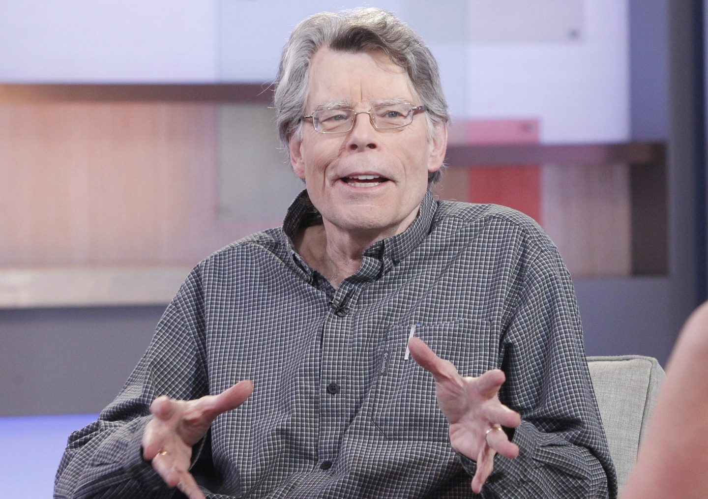 Author Stephen King.