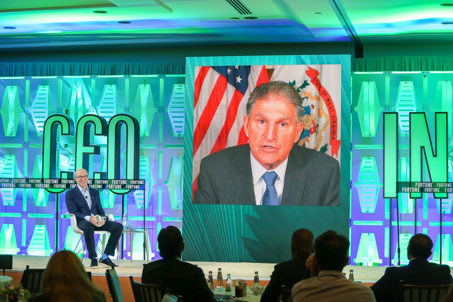 Joe Manchin at the Fortune CEO Initiative Summit