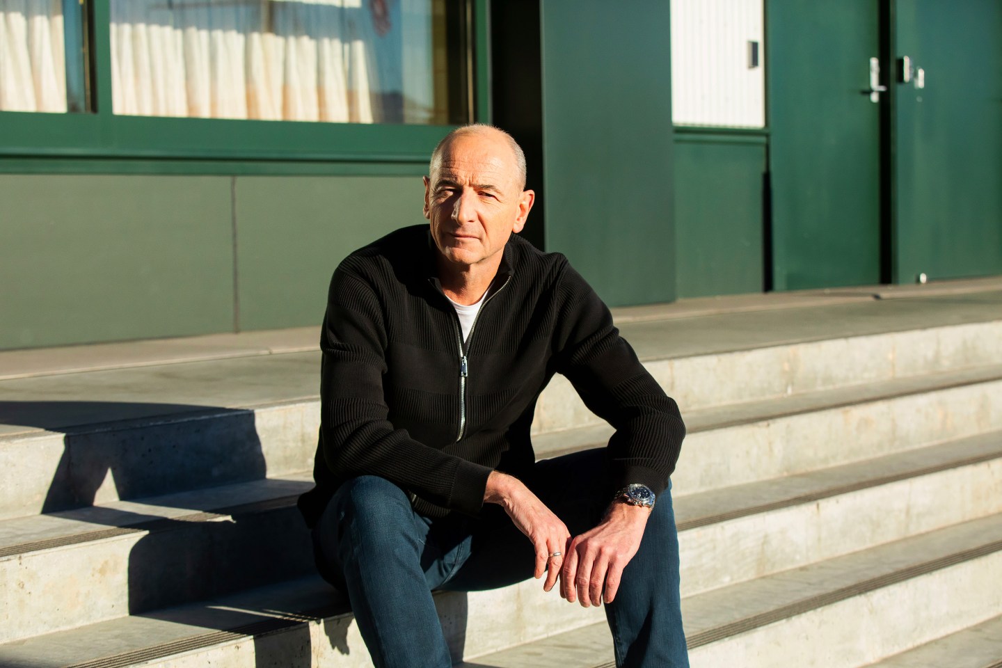 Andy Bird, CEO of Pearson Education, photographed in New York, NY on November 7, 2022.