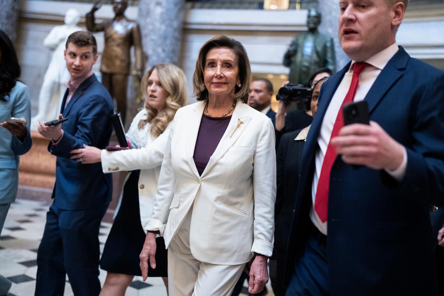 Nancy Pelosi makes way for new Democratic leadership after a historic career in American politics