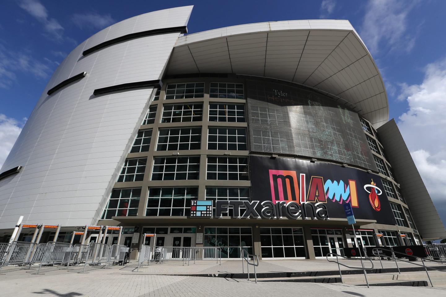 An exterior view of FTX Arena