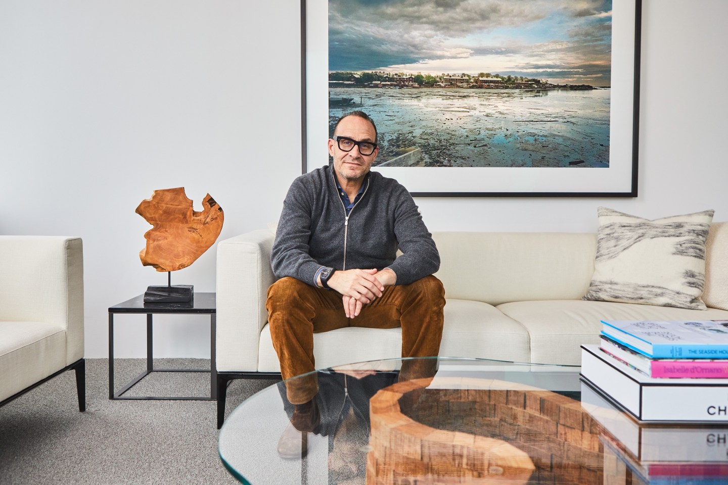 Marc Metrick, CEO of Saks photographed on November 29, 2022 at Saks offices art 225 Liberty Street, New York NY.