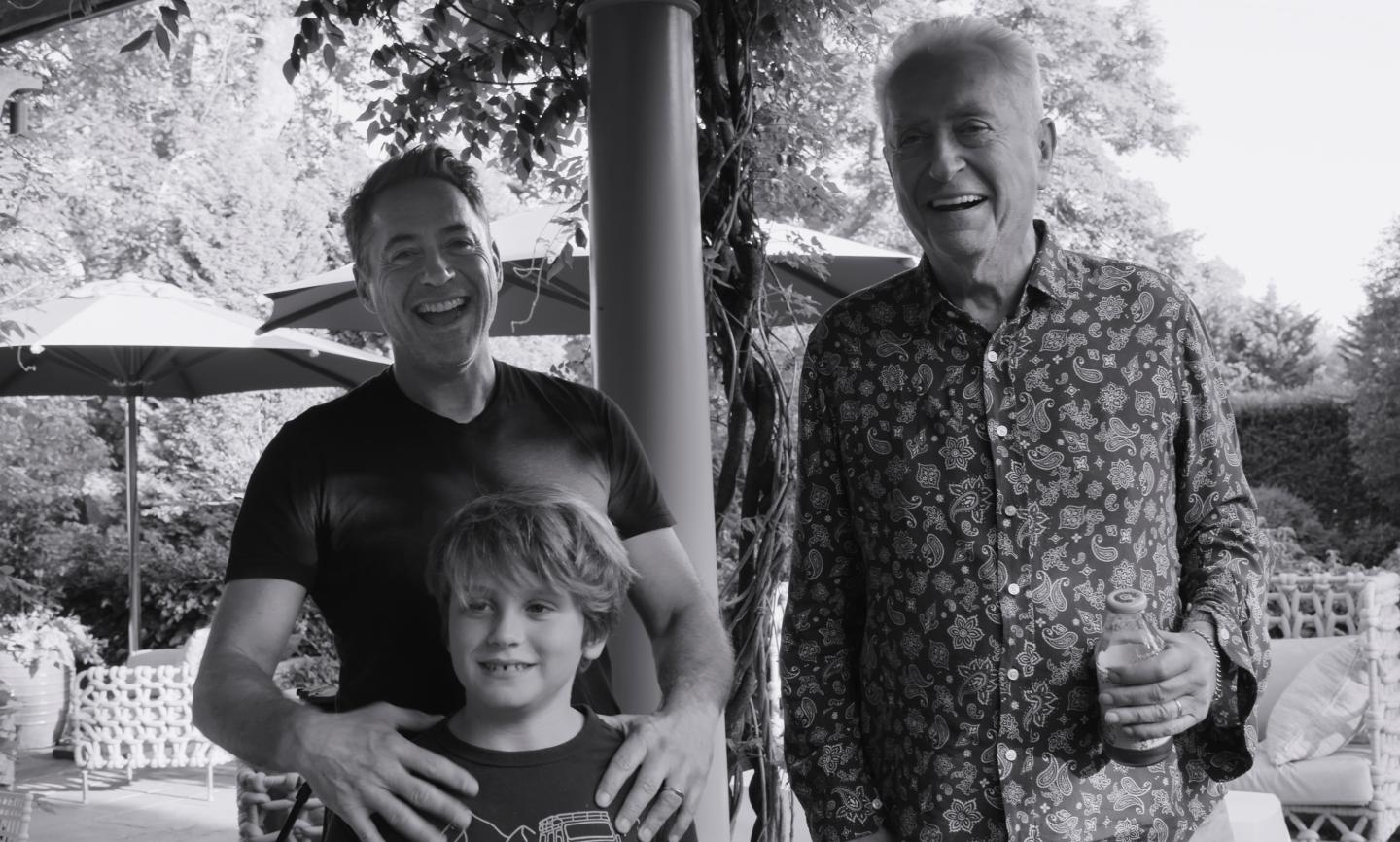 Robert Downey Sr and Jr.