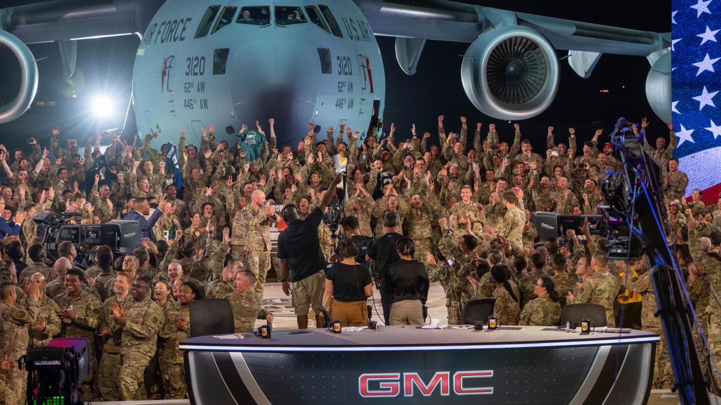 American service members in Qatar.