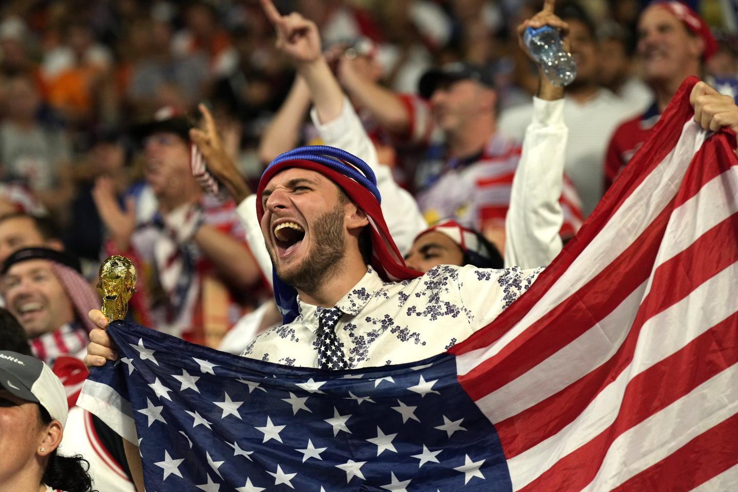 World Cup fans transform streets of Doha with chaotic—sometimes cringe-worthy—fashion choices
