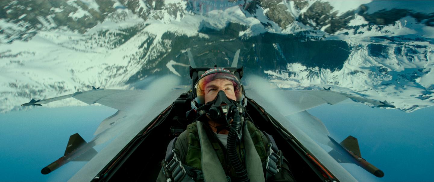 Tom Cruise as Capt. Pete "Maverick" Mitchell in "Top Gun: Maverick."