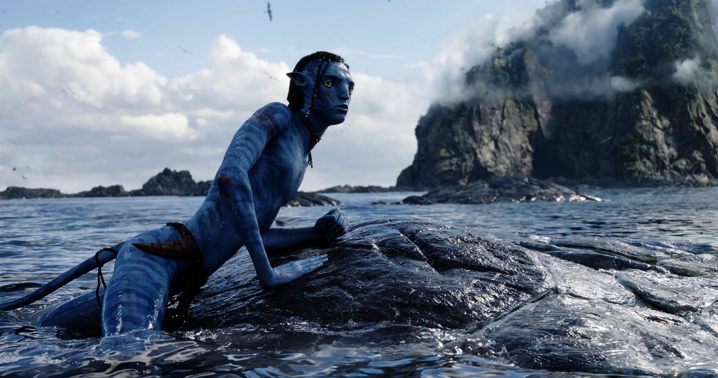 A scene from "Avatar: The Way of Water." 
