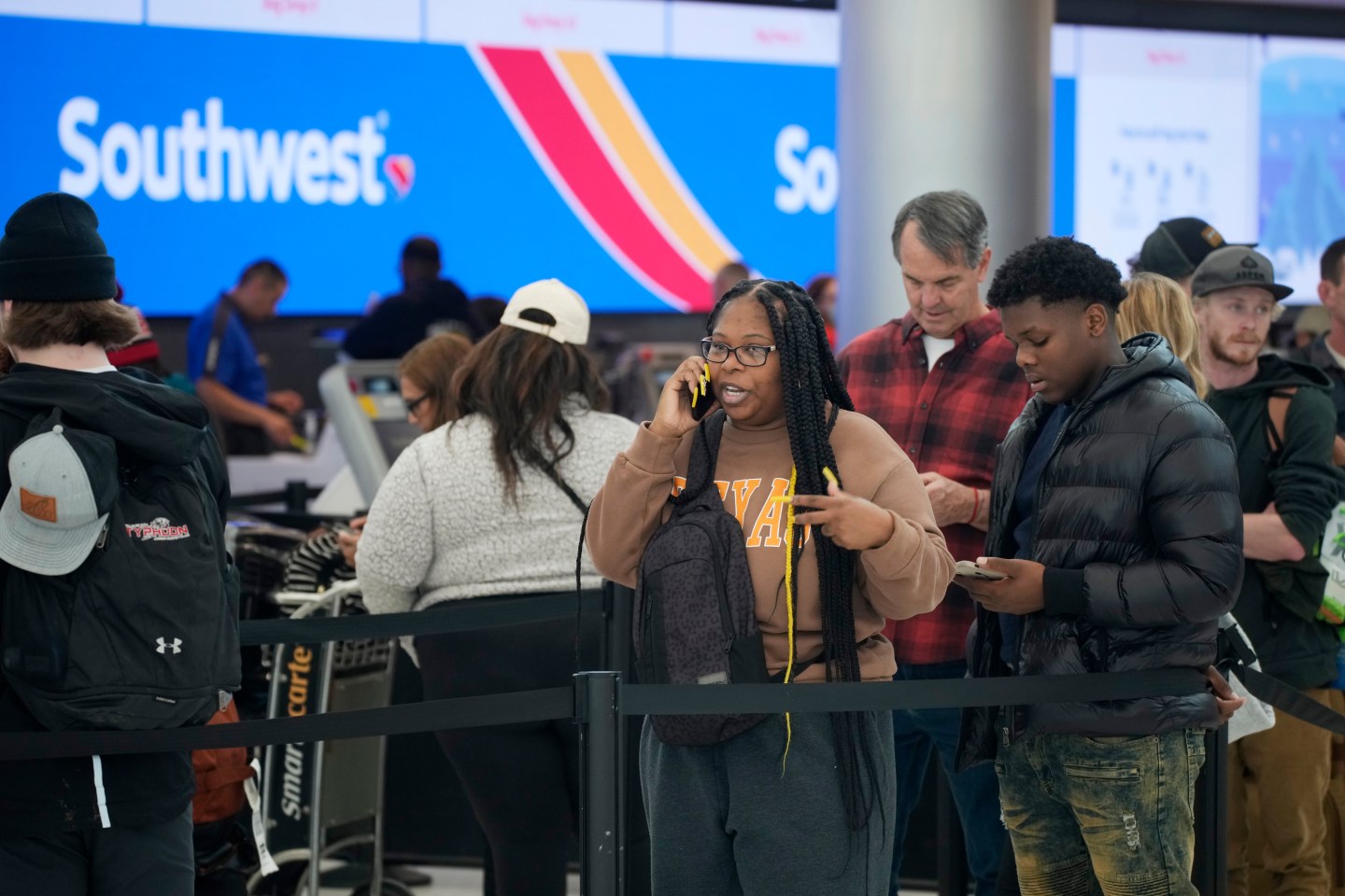Southwest passengers