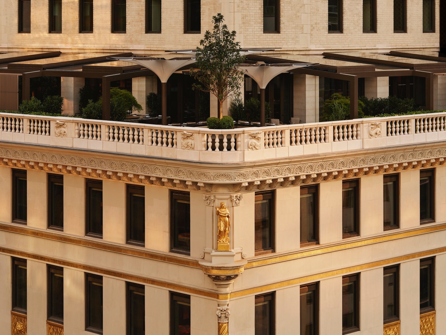 The opening of Aman New York marks the Crown Building’s transformation into an urban luxury hotel.