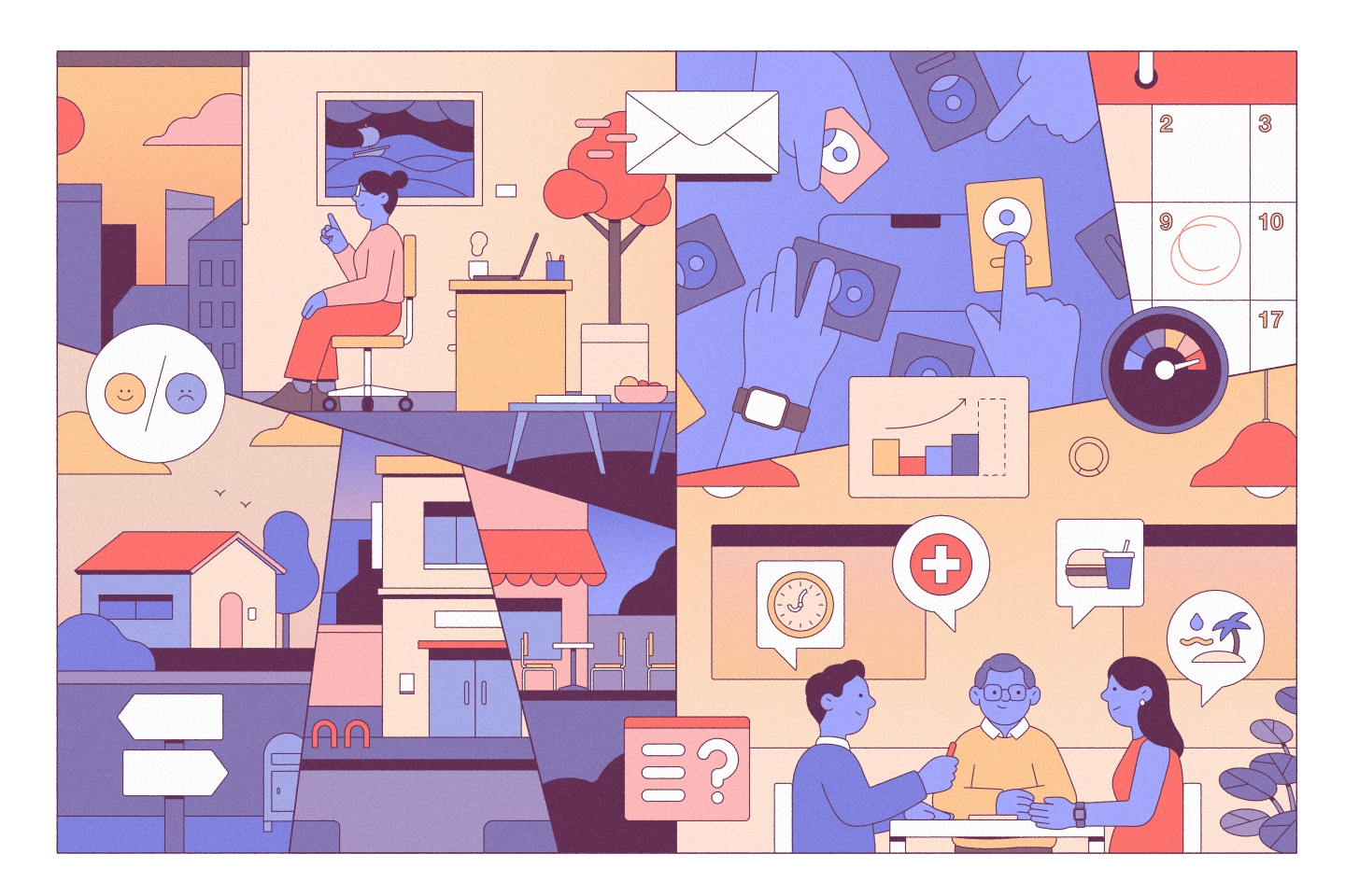 HR leadership illustration