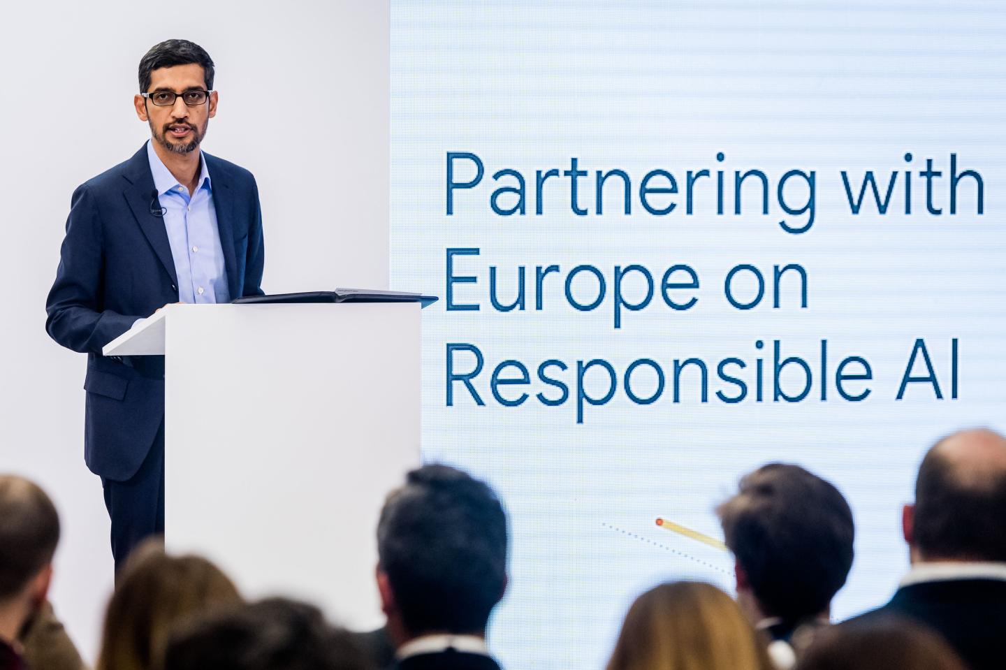 Sundar Pichai, chief executive officer of Google-parent Alphabet Inc.