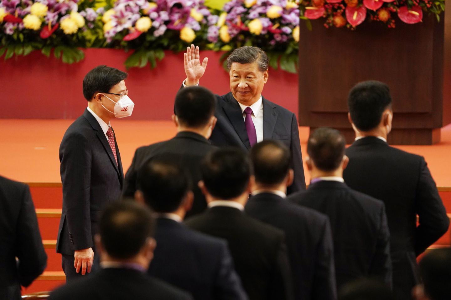 China’s Xi Jinping praises Hong Kong leader John Lee for ‘safeguarding national security’ 