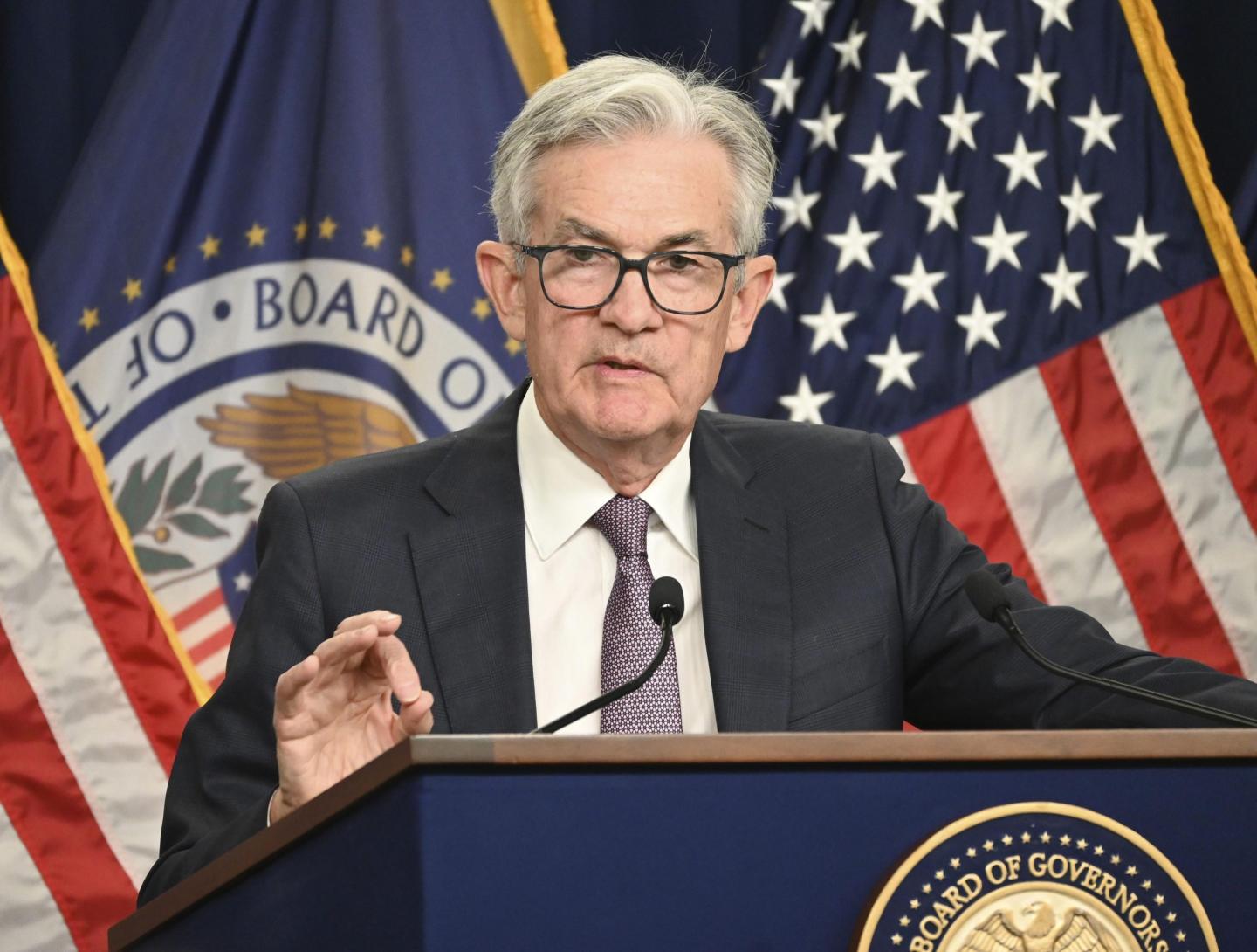Photo of Jerome Powell.