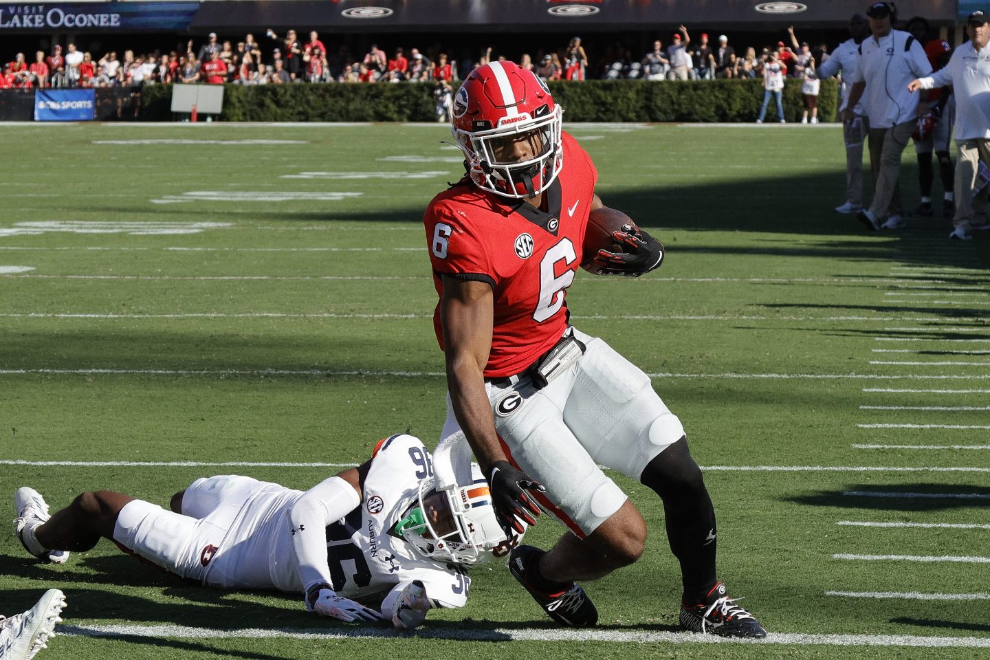 A University of Georgia football player.