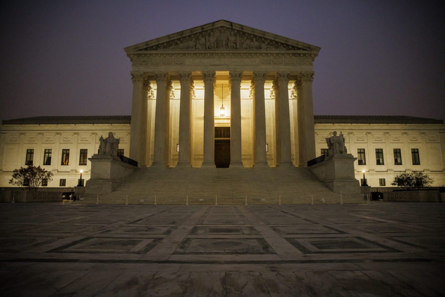 Exterior shot of supreme court