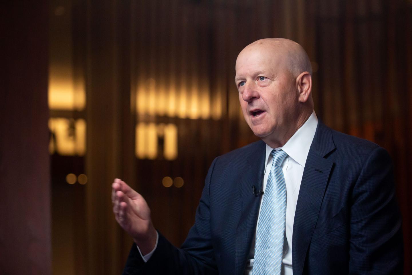 David Solomon, chief executive officer of Goldman Sachs