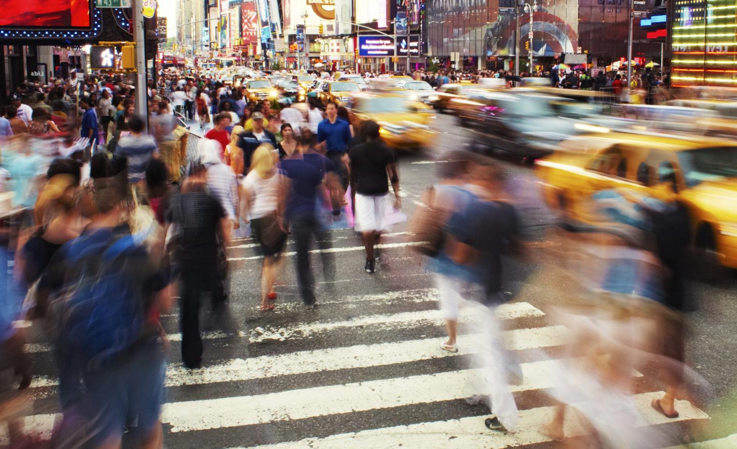 People in new york
