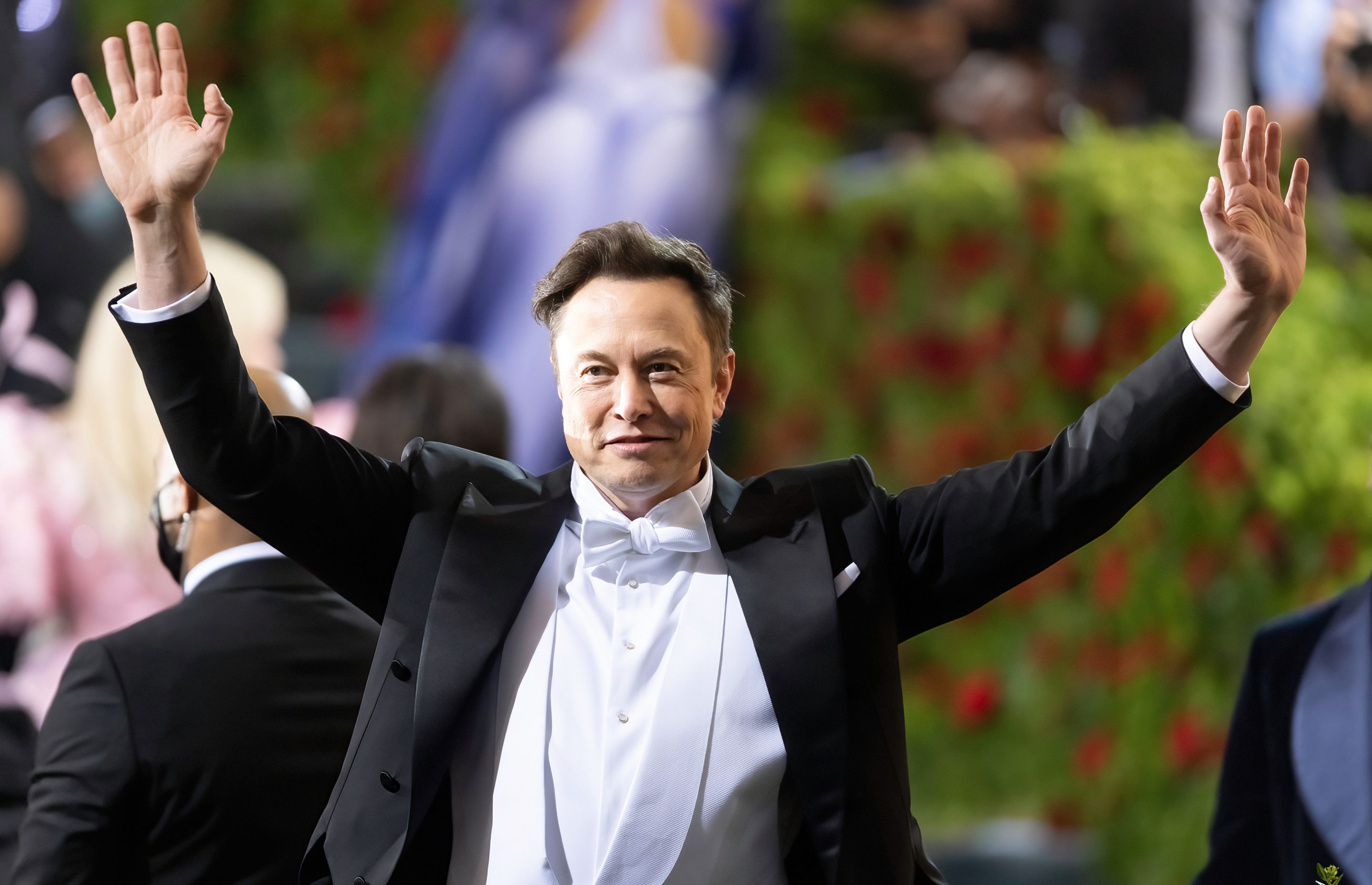 Photo of Elon Musk.