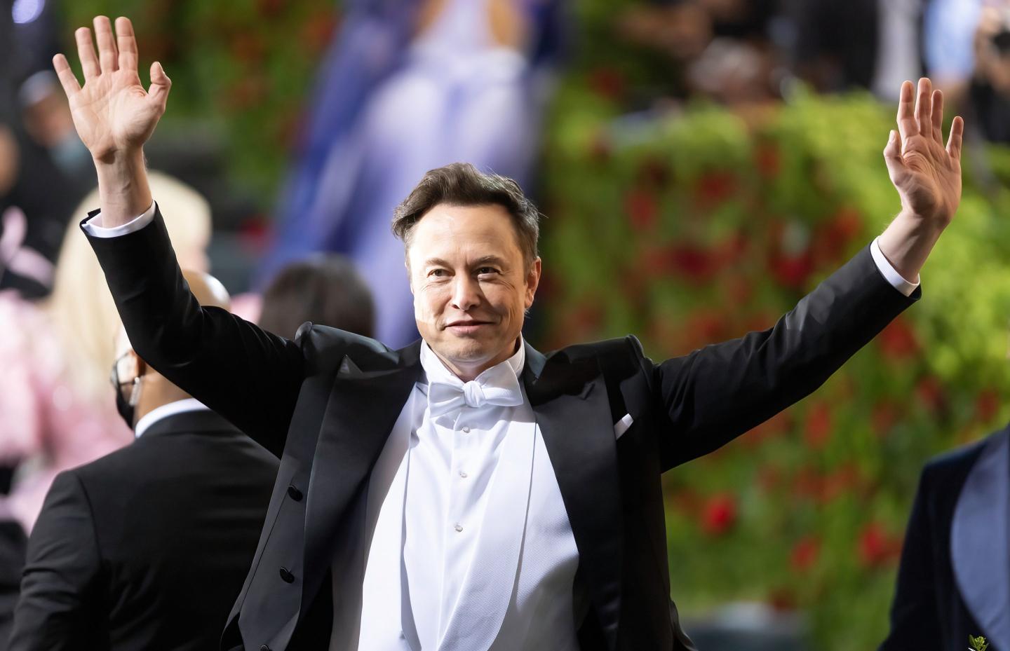 Photo of Elon Musk.