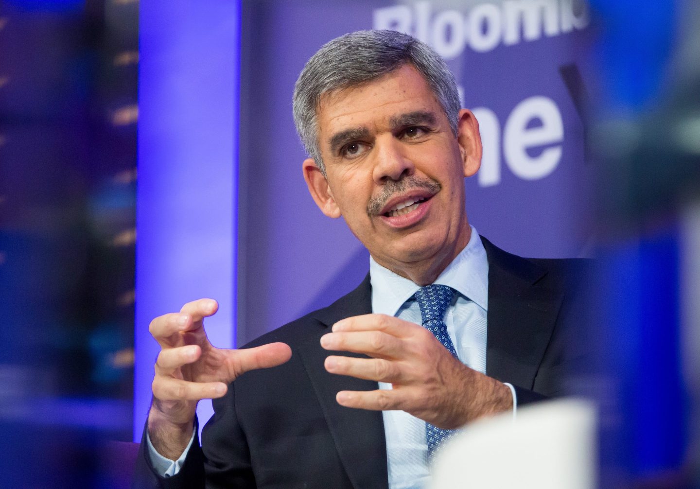 Mohamed El-Erian speaks during Bloomberg's fourth-annual Year Ahead Summit in New York, U.S., on Tuesday, Oct. 25, 2016.