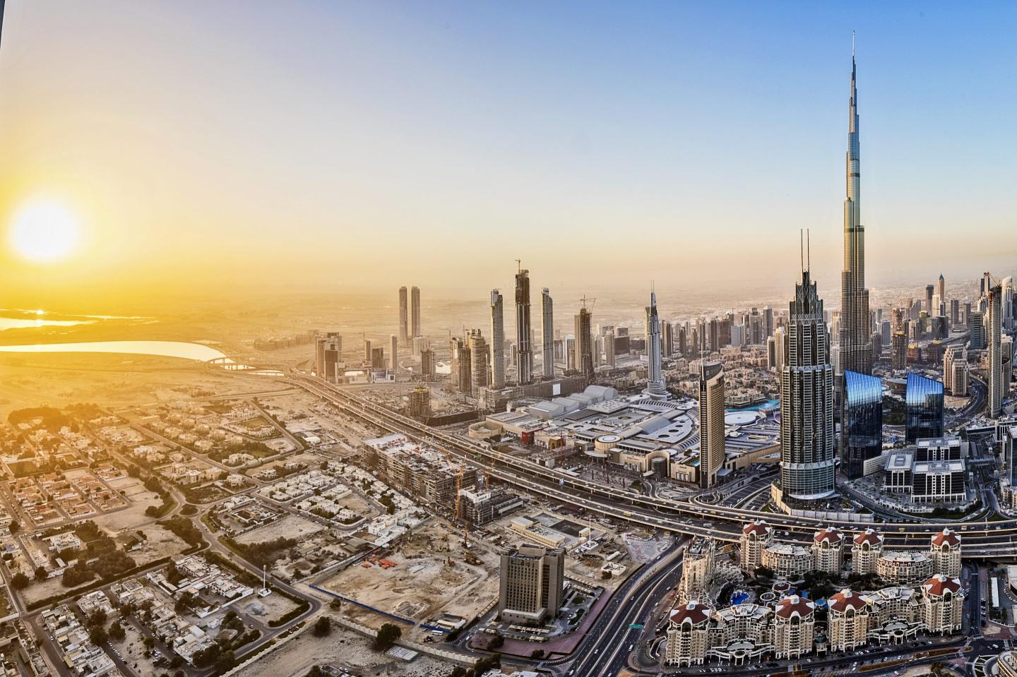 Skyline in Dubai