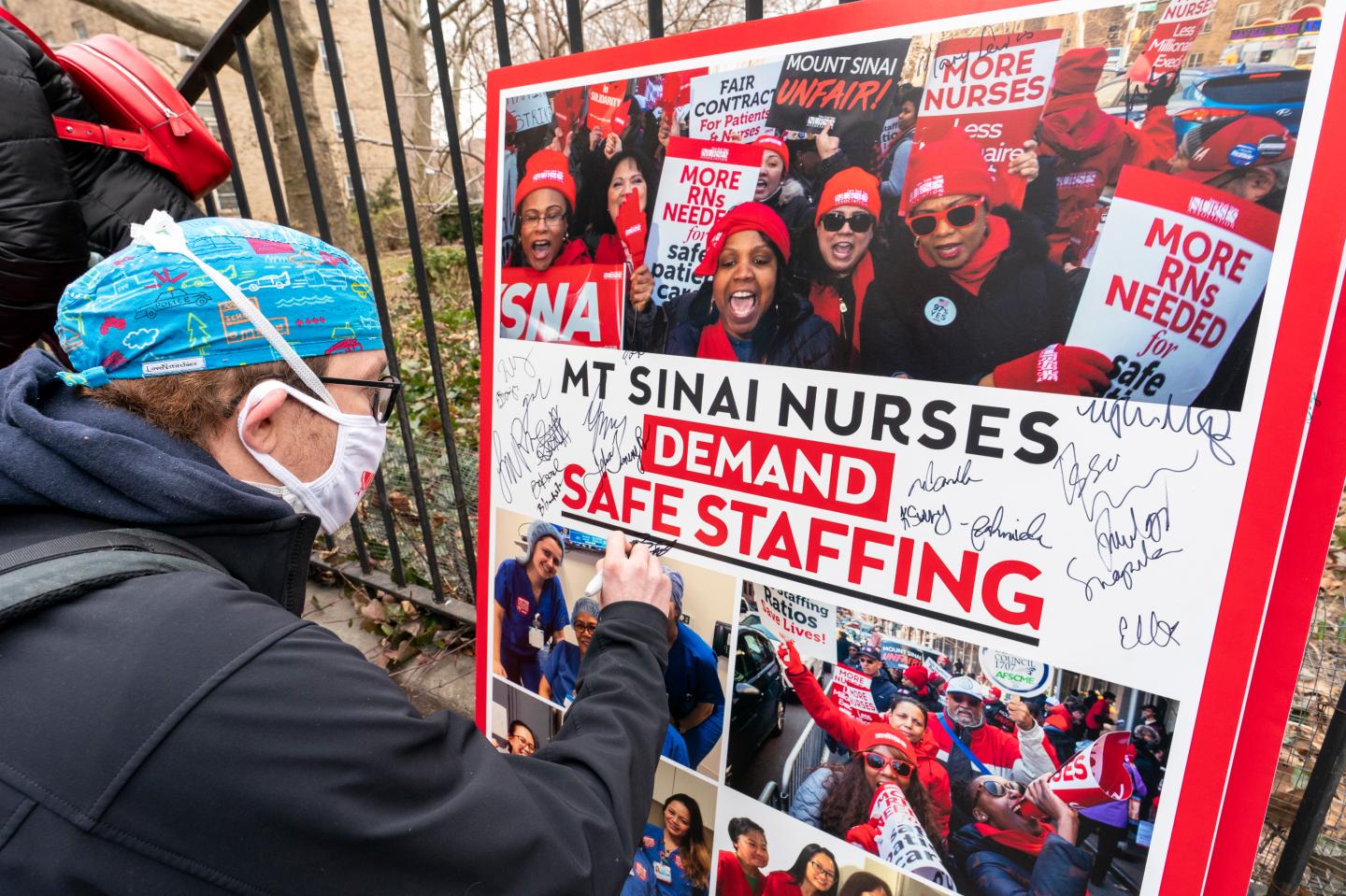 Over 7,000 nurses at 2 of New York City’s biggest hospitals have just gone on strike