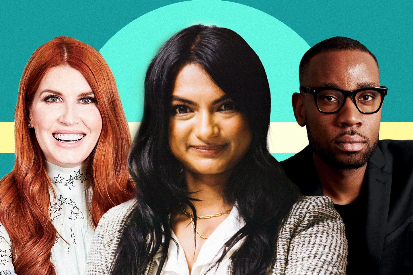 From left: Amber Venz Box, Ami Gan, Kudzi Chikumbu.