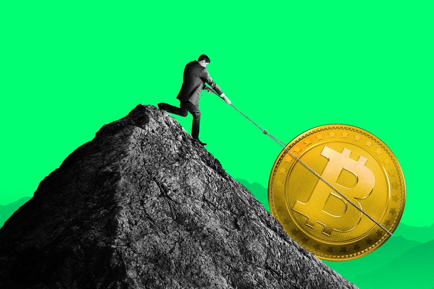 Bitcoin soars past $23,000 in weekend rally, up nearly 40% year to date