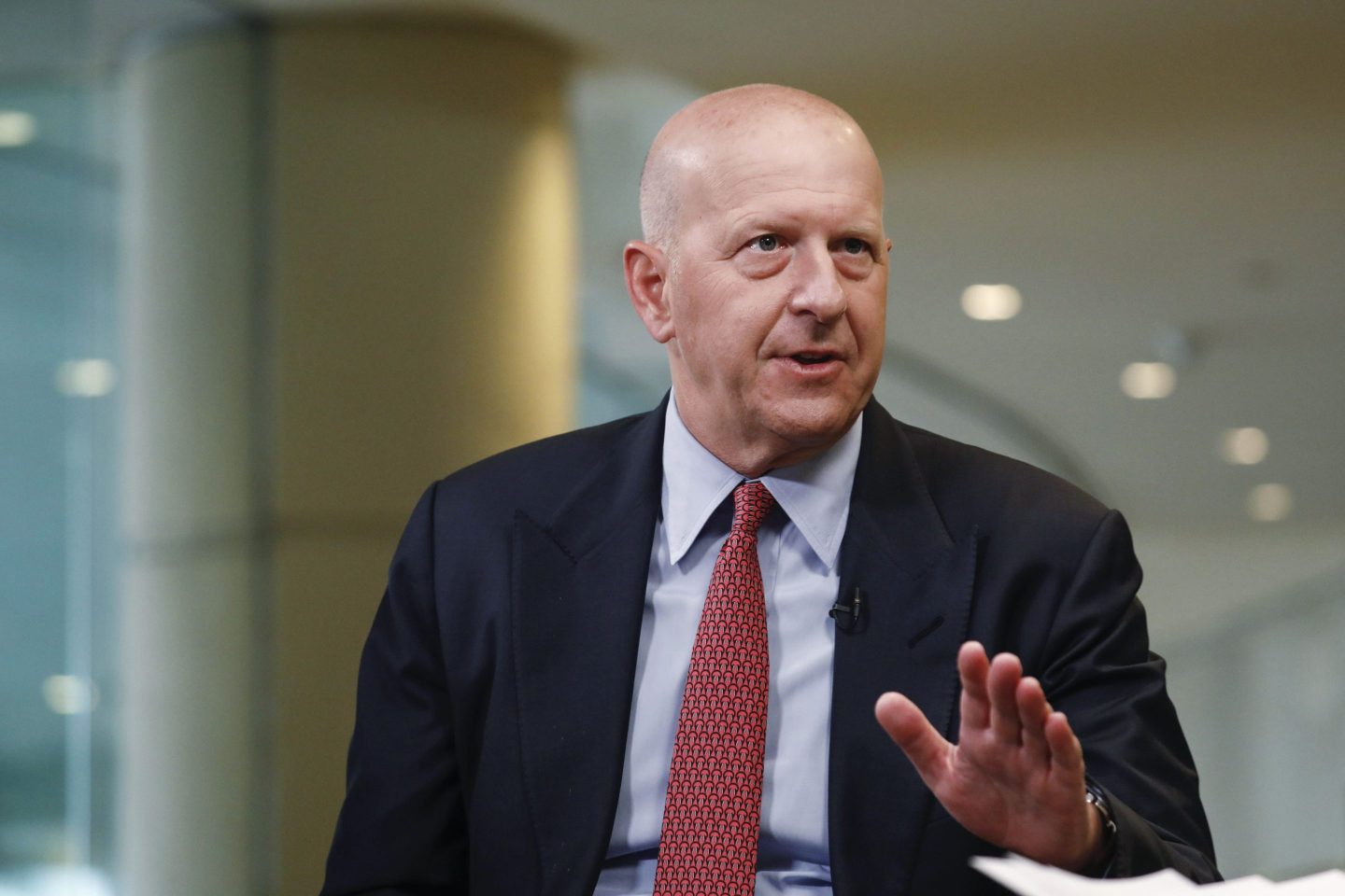 Goldman Sachs CEO David Solomon.