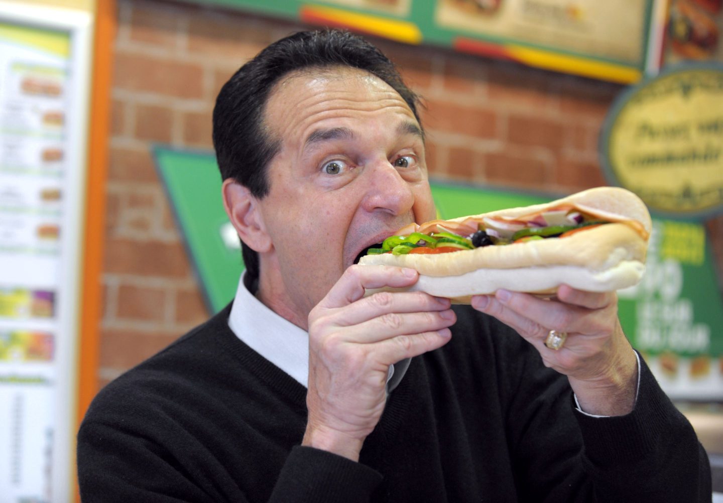 Subway co-founder Fred DeLuca in 2011.