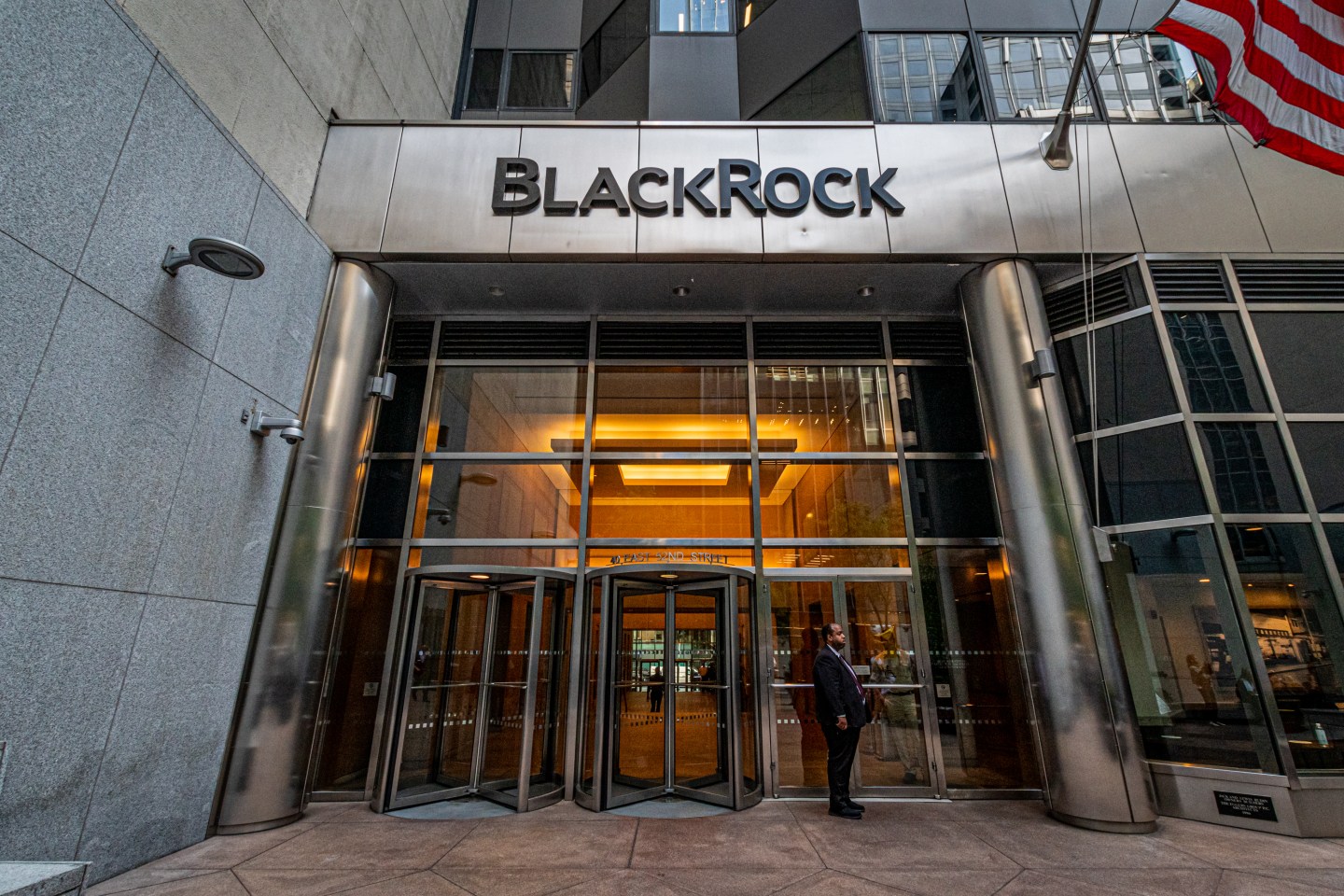 BlackRock offices in New York City.