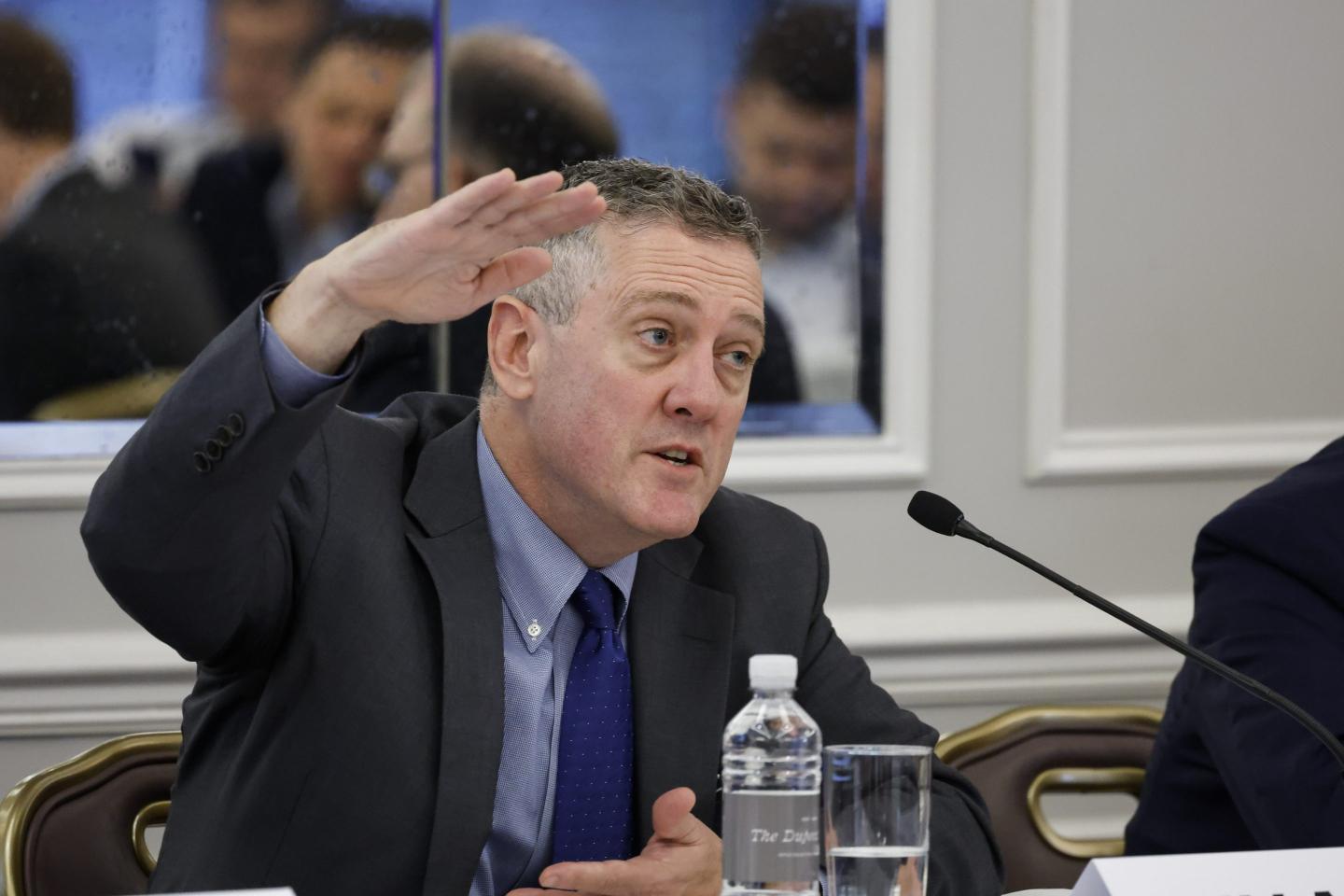 James Bullard, president and chief executive officer of the Federal Reserve Bank of St. Louis, speaks