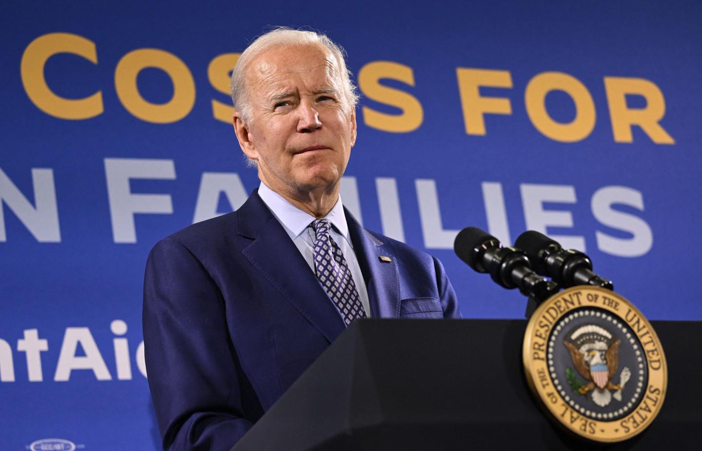 Joe Biden speaks about student debt relief