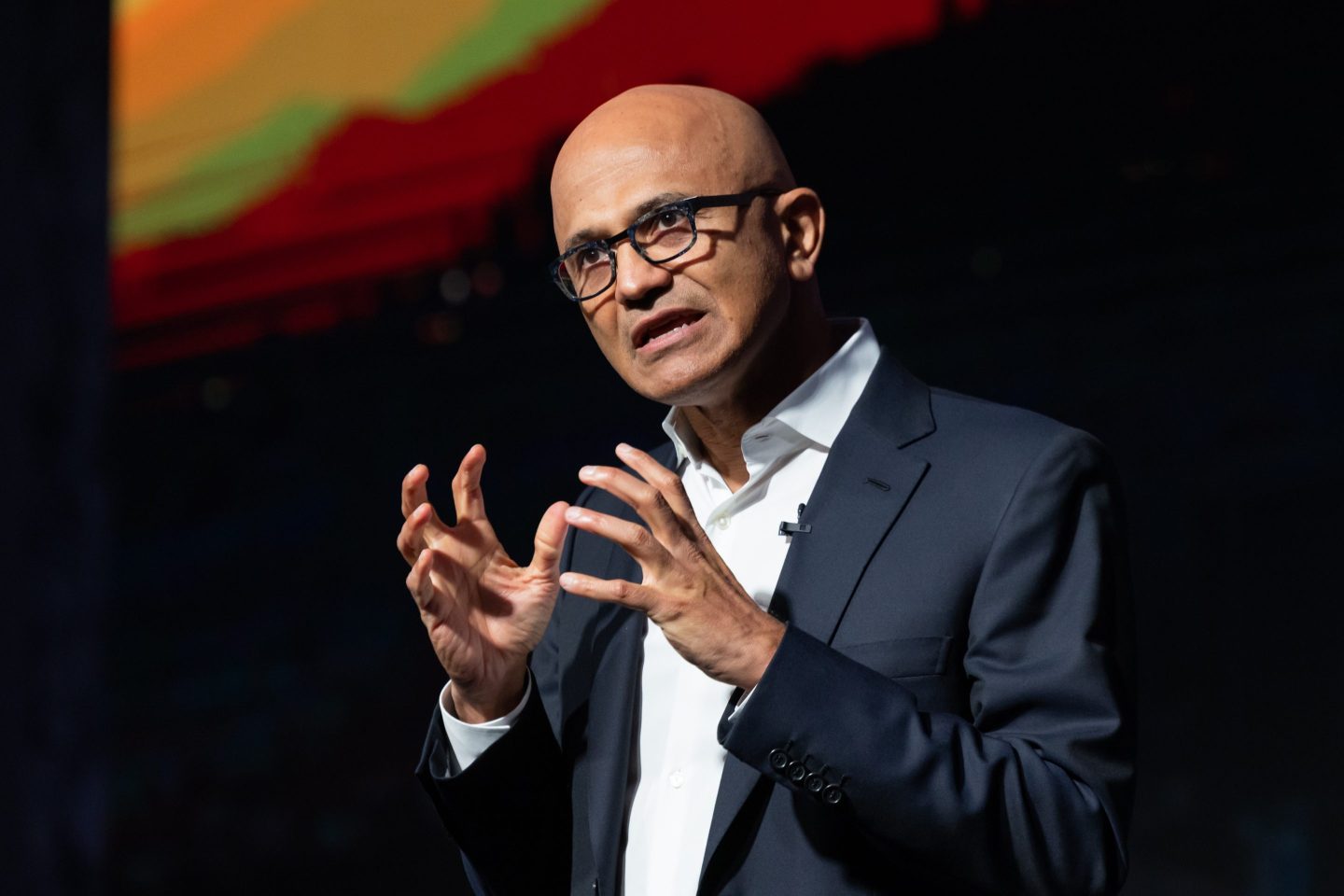 Satya Nadella, chief executive officer of Microsoft