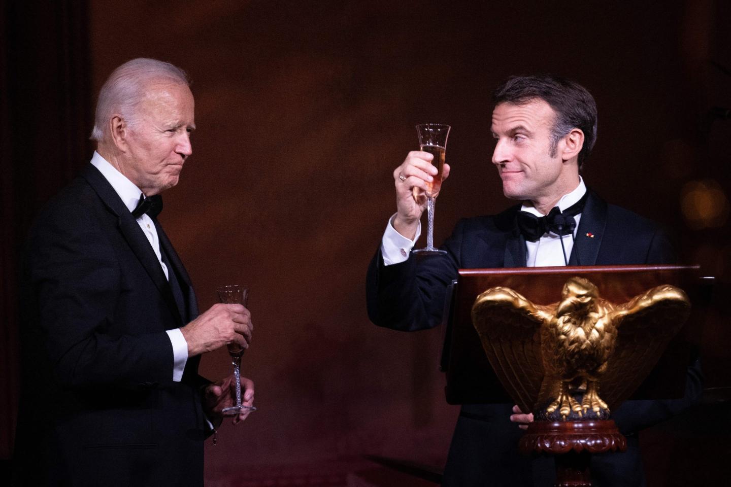Biden and Macron