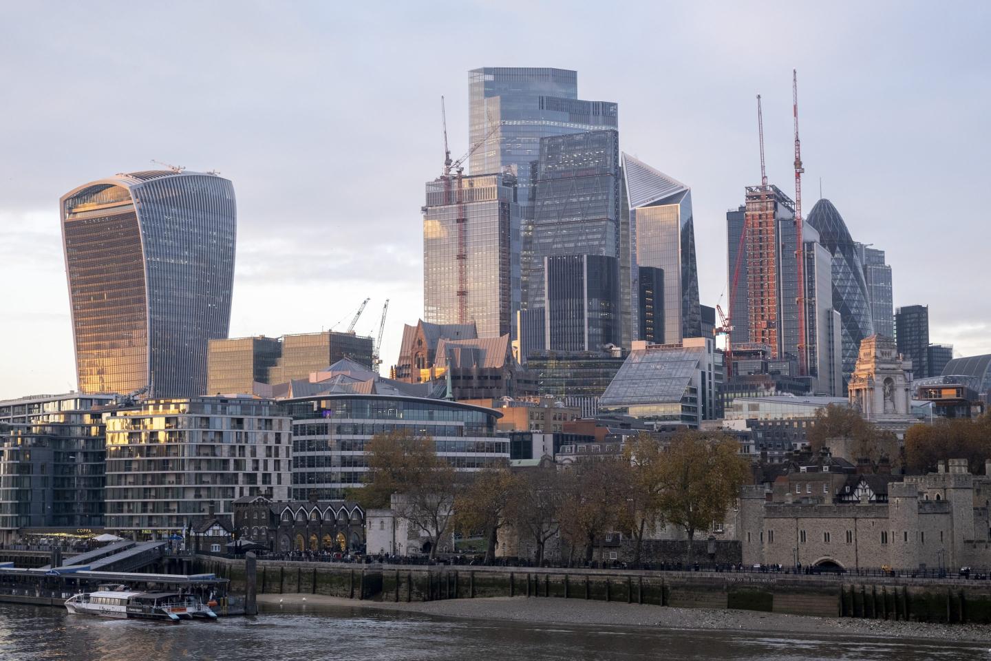 City of London skyline