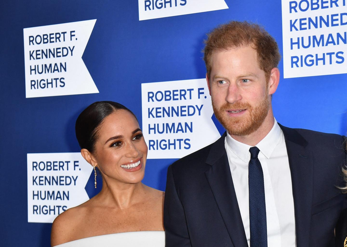 Prince Harry, the Duke of Sussex, with Meghan Markle the Duchess of Sussex