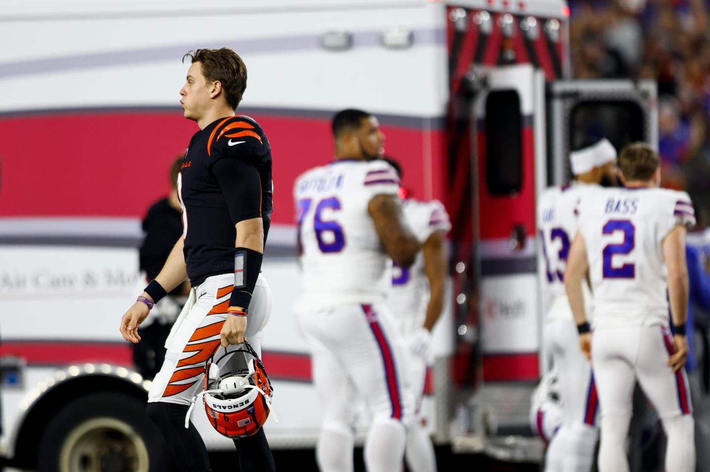 ‘I don’t know how you avoid it’: Biden denies that NFL has become too violent after Hamlin’s collapse