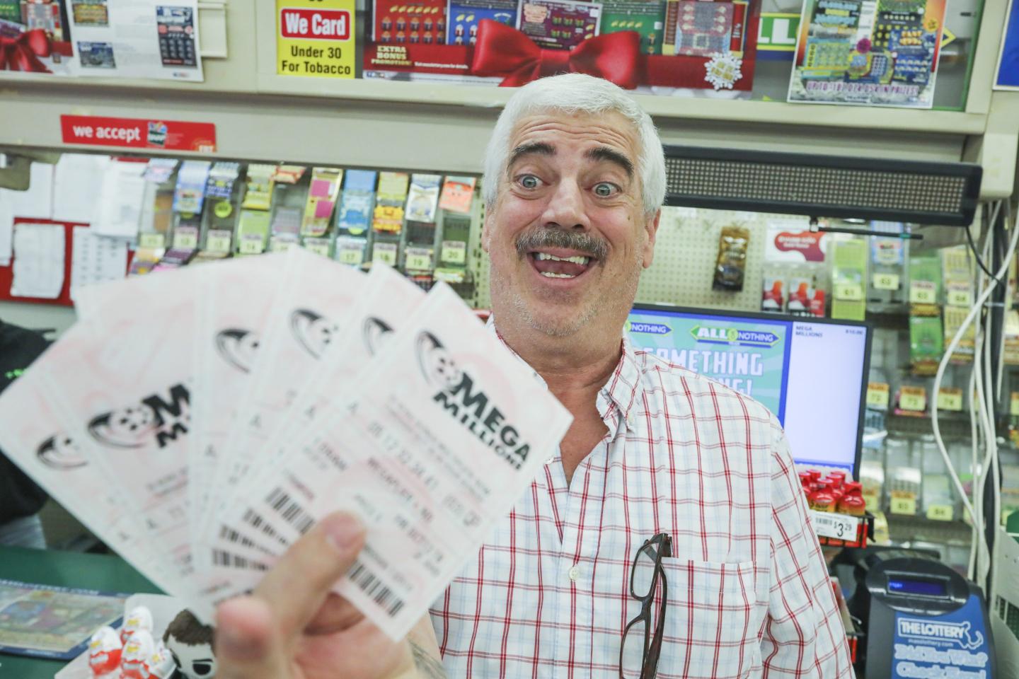 The odds of winning the $1.1 billion Mega Millions jackpot are 1 in 302.6 million