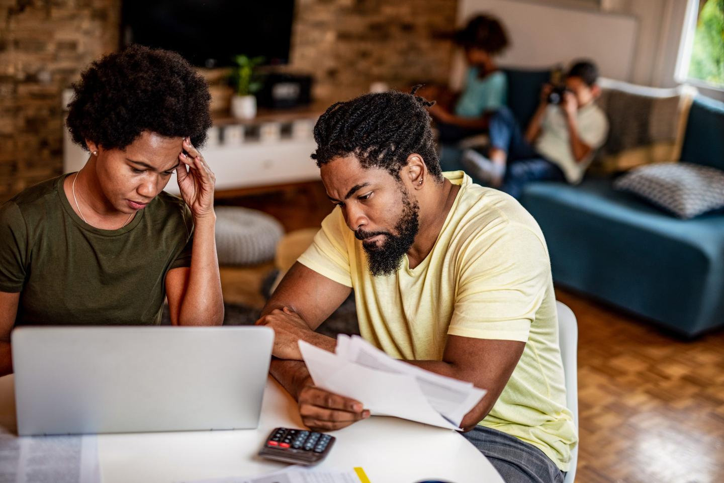 Middle class parents worry about bills