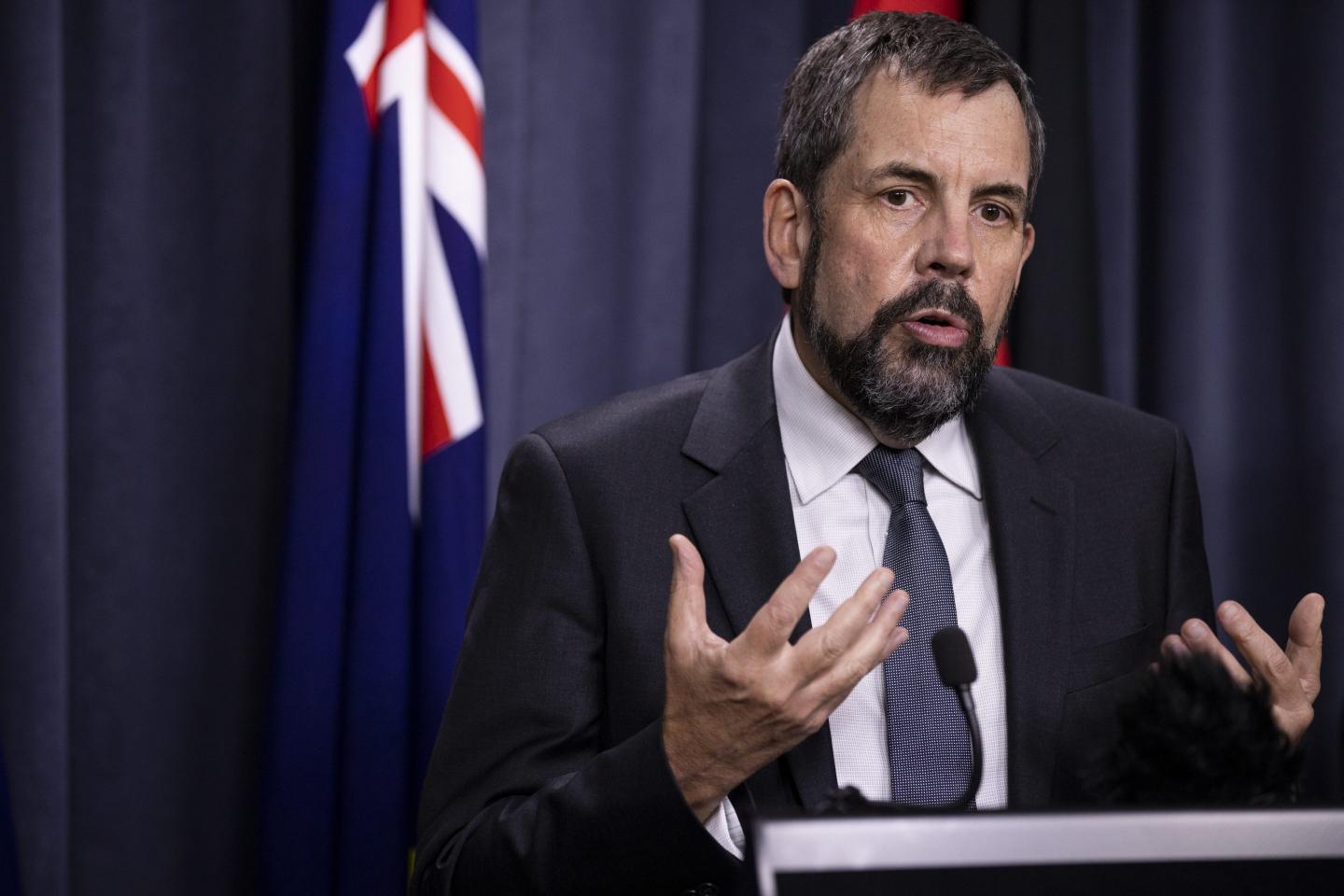 Western Australian Chief Health Officer Dr Andrew Robertson